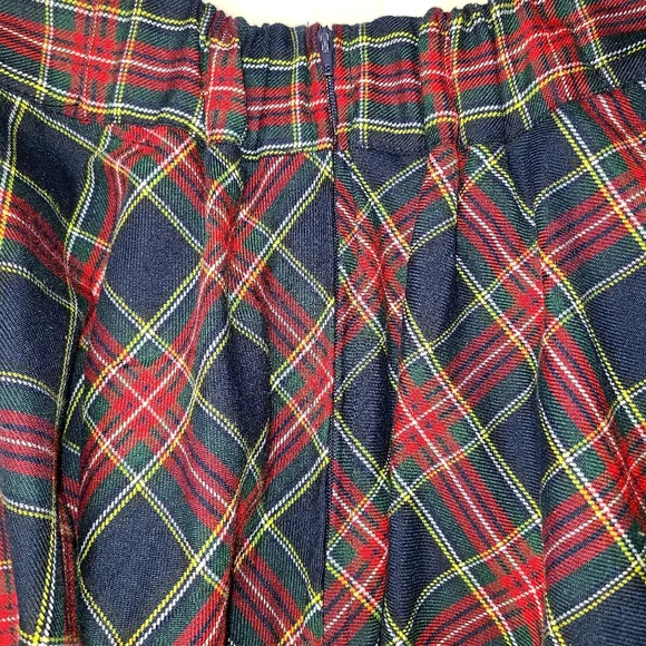 Modcloth Blue and Red Midi A-line Skirt - Picture 7 of 12